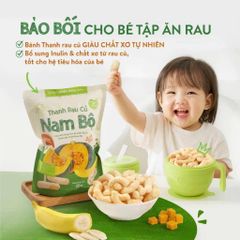Bánh ăn dặm dạng Thanh Rau Củ Mămmy 6M+