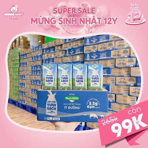 Sữa tươi sạch Nutimilk