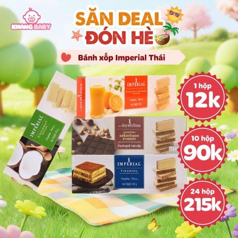 Bánh kem xốp Thái Lan mix vị