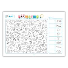 Sách Look and Find Cho Bé – SHAPE/NUMBER Và SHAPE/ COLOR Tìm Hình và Tô Màu Thông Minh Phát Triển IQ EQ  - Bộ 2 Cuốn – ABBOOKS