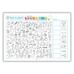 Sách Look and Find Cho Bé – SHAPE/NUMBER Và SHAPE/ COLOR Tìm Hình và Tô Màu Thông Minh Phát Triển IQ EQ  - Bộ 2 Cuốn – ABBOOKS