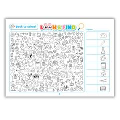 Sách Look and Find Cho Bé – SHAPE/NUMBER Và SHAPE/ COLOR Tìm Hình và Tô Màu Thông Minh Phát Triển IQ EQ  - Bộ 2 Cuốn – ABBOOKS