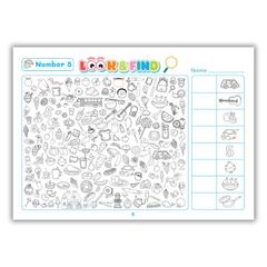 Sách Look and Find Cho Bé – SHAPE/NUMBER Và SHAPE/ COLOR Tìm Hình và Tô Màu Thông Minh Phát Triển IQ EQ  - Bộ 2 Cuốn – ABBOOKS