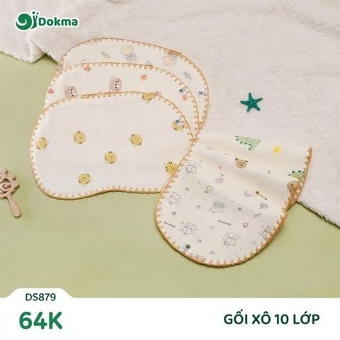 Gối xô sơ sinh Dokma DS879