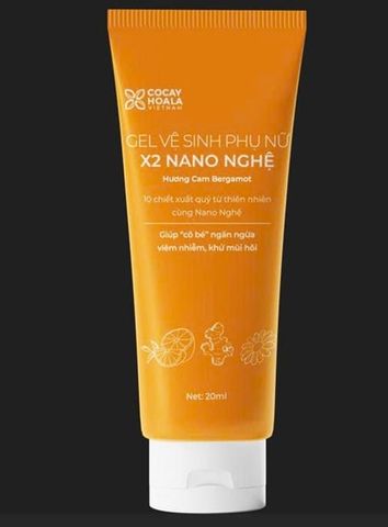 Q - Cỏ cây hoa lá Gel vệ sinh phụ nữa nano nghệ 20g