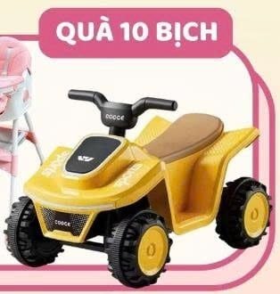 Q - Bemom Xe chòi Pokemon vàng