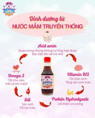 Nước mắm cá cơm cho bé Lê Gia