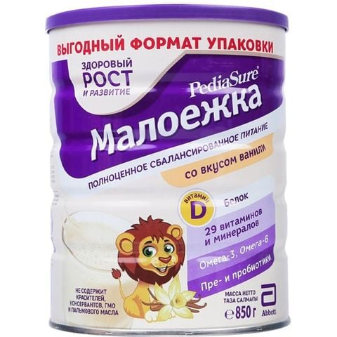 Sữa Pediasure Nga vị vani 850g