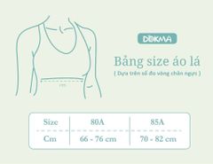 Áo lá bé gái Dokma US116