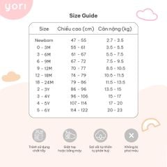 Bộ dài tay họa tiết Yori