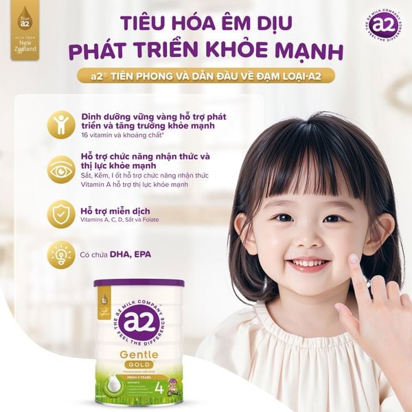 Sữa A2 Gentle Gold Premium