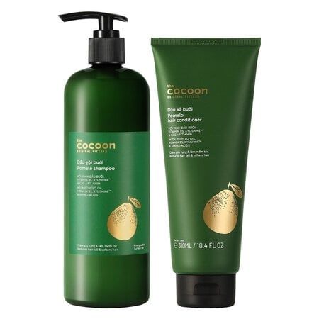 Combo dầu gội 500ml & dầu xả 310ml Cocoon