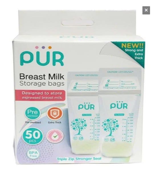 N - Túi trữ sữa Pur 50c/túi