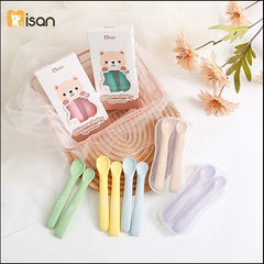 Set 2 thìa silicon Misan