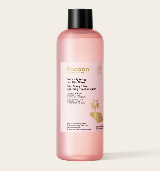 Nước tẩy trang Sen Hậu Giang Cocoon 500ml
