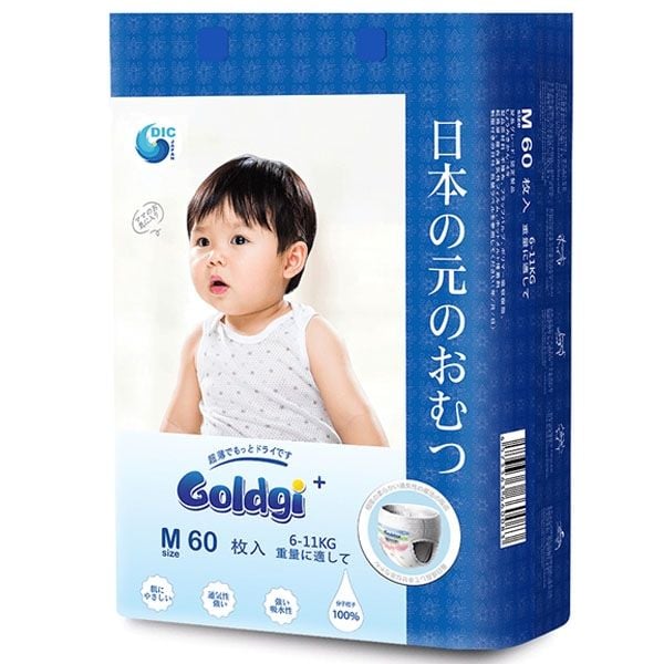 BIM Bỉm Goldgi cao cấp quần M60 (6-11kg)
