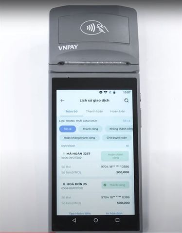 TSCT Máy quẹt thẻ POS - VNPAY