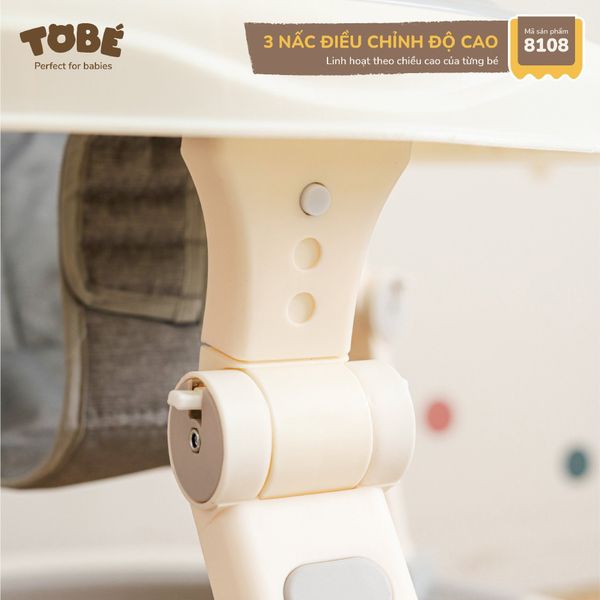 Xe tập đi hình tròn Dubbie cao cấp TOBÉ cho bé