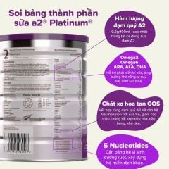 Sữa bột A2 Platinum Newzealand
