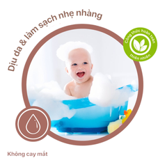 Sữa tắm gội yến mạch BZU BZU