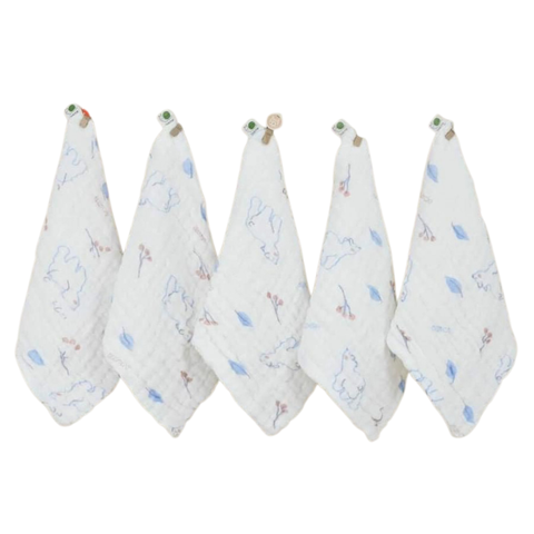 Khăn sữa cotton 6 lớp Dokma DS505M