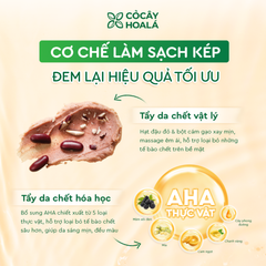 Tẩy da chết đậu đỏ 2in1 Cỏ cây hoa lá 150ml