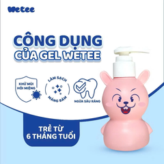 Gel Vệ Sinh Răng Miệng Wetee Cho Bé Từ 6 Tháng Tuổi