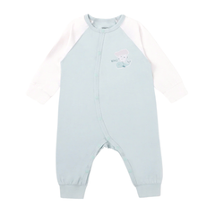 Body dài cài lệch bamboo Minh Baby