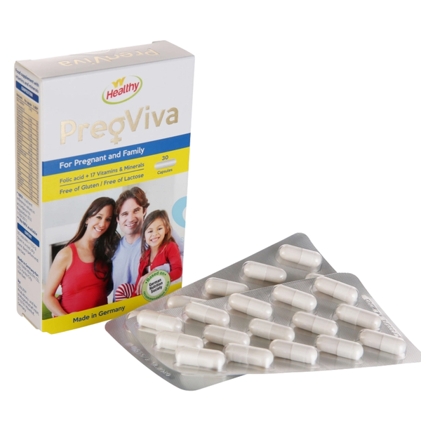 Vitamin tổng hợp cho bà bầu Pregviva