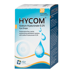 Nước mắt nhân tạo Hycom HA 0,2%