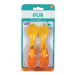 Bộ thìa nĩa tập ăn hình hải cẩu Pur