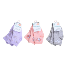 Tất trẻ em phối hình chống trơn Dokma (Set 3 đôi)