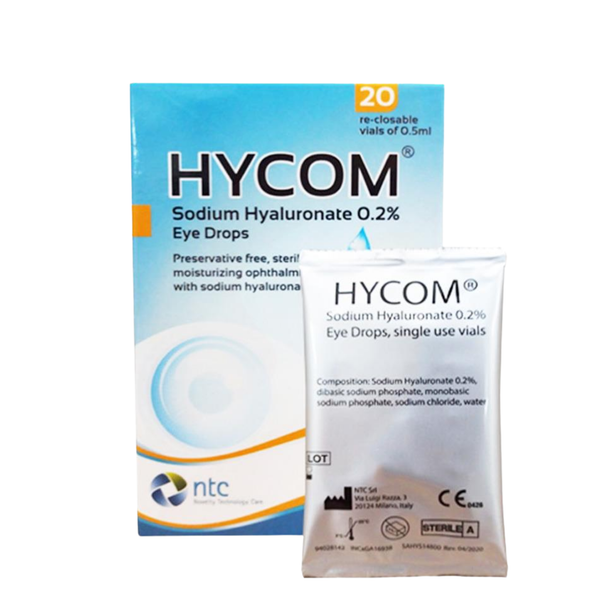 Nước mắt nhân tạo Hycom HA 0,2%