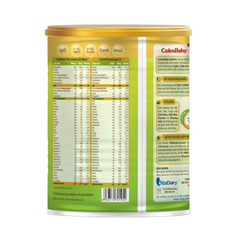 Sữa Colosbaby Gold thanh nhạt (Lon 800g)