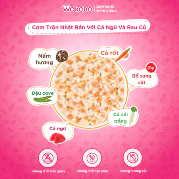 Cơm Trộn Nhật Bản Với Cá Ngừ Và Rau Củ