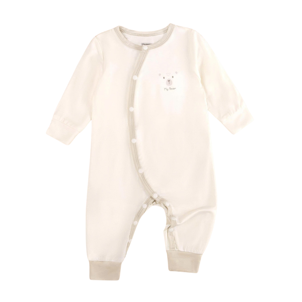 Body dài cài lệch rayon Minh Baby