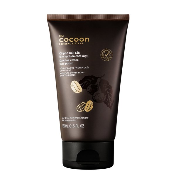 Tẩy tế bào chết Cafe dành cho mặt Cocoon