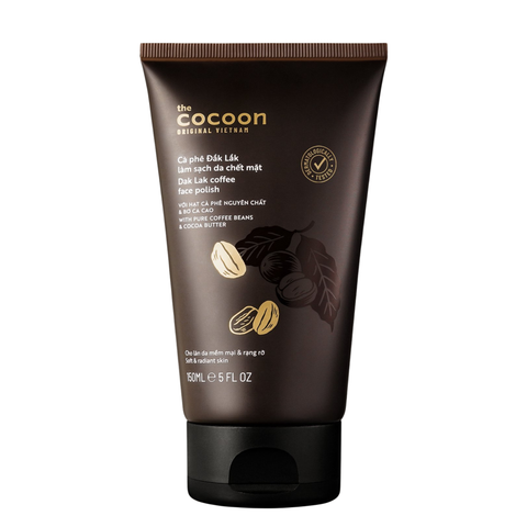 Tẩy tế bào chết Cafe dành cho mặt Cocoon