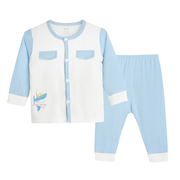 Bộ dài tay họa tiết Yori