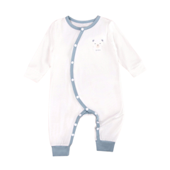 Body dài cài lệch rayon Minh Baby