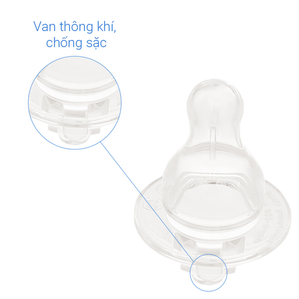 Núm bình sữa Advanced Pur cổ thường