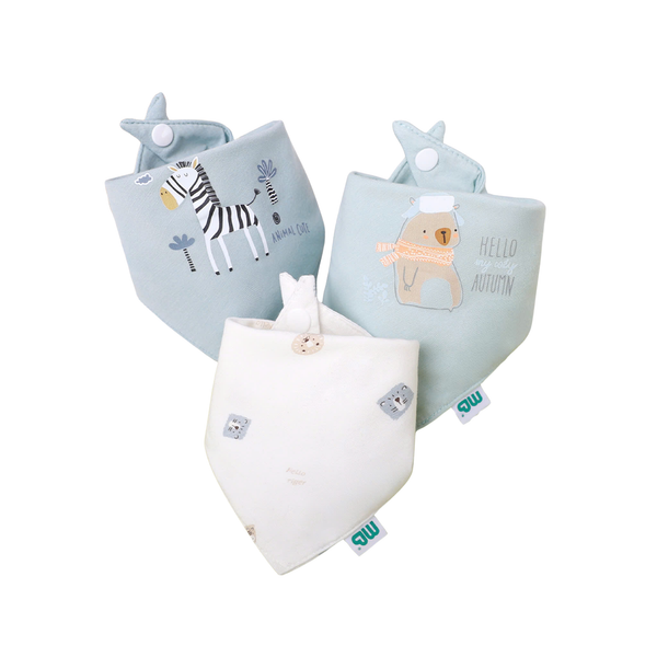 Yếm tam giác bamboo Minh Baby