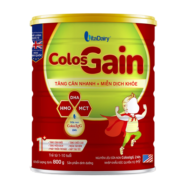 Sữa Colos Gain (Lon 800g)
