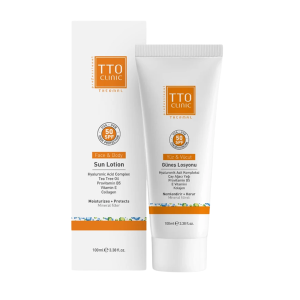 Kem chống nắng TTO Clinic Thermal Sun Lotion 50SPF+ 100ml