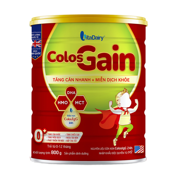 Sữa Colos Gain (Lon 800g)