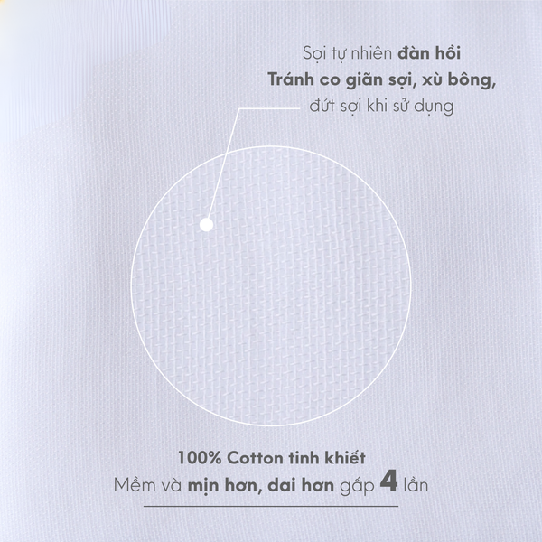 Khăn tắm Cotton cao cấp Yori 4 lớp