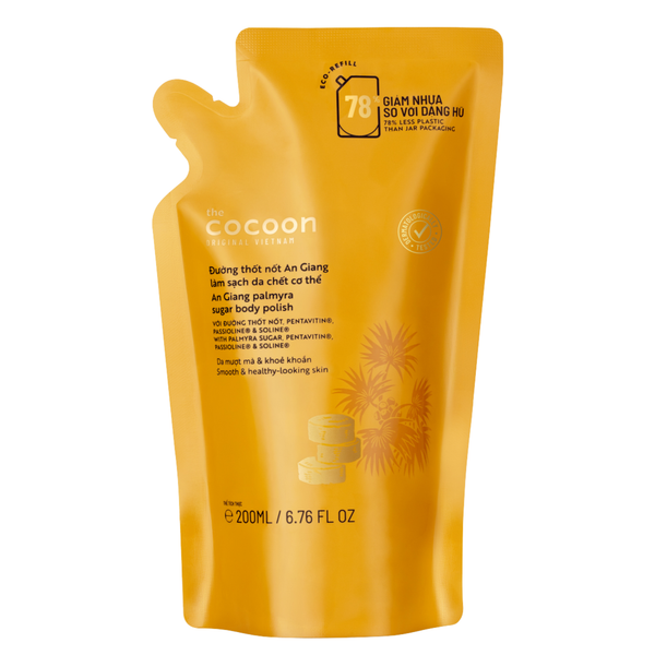 Tẩy tế bào chết đường thốt nốt An Giang dành cho cơ thể Cocoon