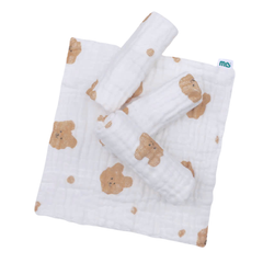Set 5 khăn sữa cotton Minh Baby 5 lớp (27x27cm)