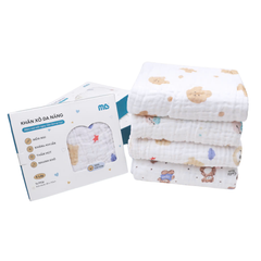 Khăn tắm cotton Minh Baby 5 lớp (85x100cm)