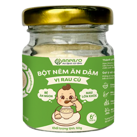 Bột nêm cho bé ăn dặm Anpaso 60g
